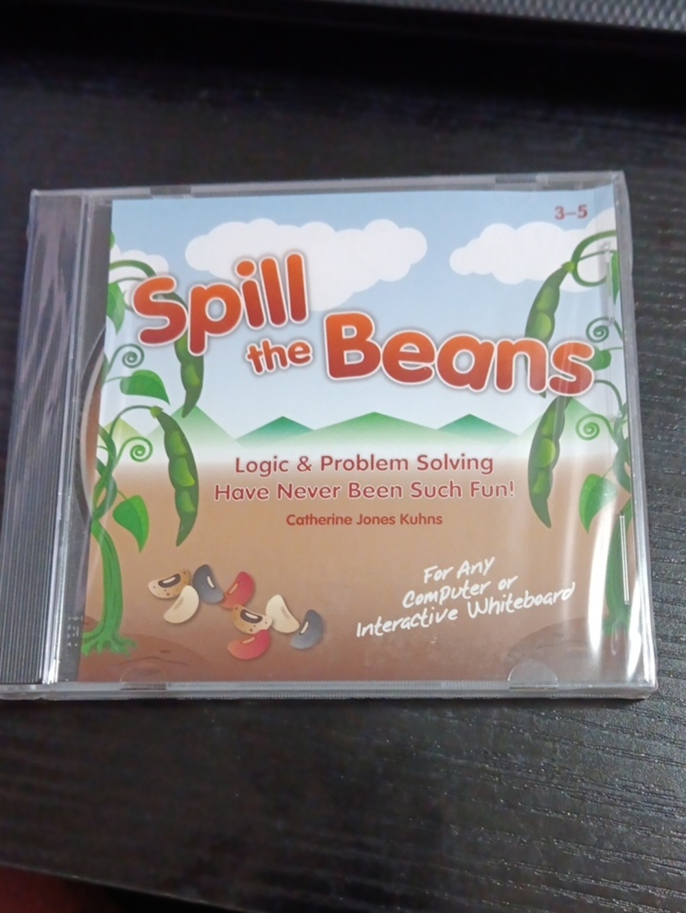 Spill the Beans Educational PC Game - Logic & Problem Solving (White/Green)
